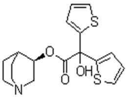 (R)-奎宁环-3-基 羟基二(2-噻吩基)乙酸酯