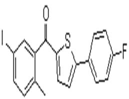 （5-（4-氟苯基）-噻吩-2-基）（5-碘-2-甲基苯基）酮