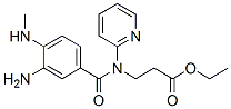 N-[3-氨基-4-(甲基氨基)苯甲酰基]-N-2-吡啶-β-丙氨酸乙酯,ethyl N-[3-amino-4-(methylamino)benzoyl]-N-pyridin-2-yl-beta-alaninate