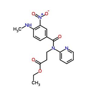N-[4-甲胺基-3-硝基苯酰基]N-2-吡啶基- -丙氨酸乙酯