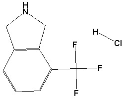4-三氟甲基异吲哚啉盐酸盐,4-(trifluoromethyl) isoindoline, hydrochloride