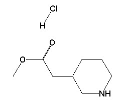 3-哌啶乙酸甲酯盐酸盐,3-Piperidine acetate methyl ester hydrochloride