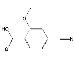 4-氰基-2-甲氧基苯甲酸,4-Cyano-2-methoxybenzoic acid