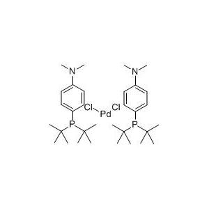 双[二叔丁基-(4-二甲基氨基苯基)膦]二氯化钯(II)