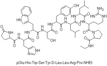 醋酸亮丙瑞林,Leuprorelin Acetate(Leuprolide Acetate)