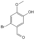 6-溴異香草醛,2-Bromoisovanillin； 2-Bromo-5-hydroxy-4-methoxybenzaldehyde