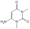 6-氨基-1,3-二甲基尿嘧啶,6-Amino-1,3-dimethyluracil；6-Amino-1,3-dimethyl-2,4(1H,3H)-pyrimidinedione