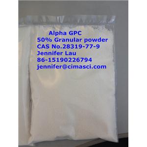 Unique supplier for Alpha GPC 50% Granular powder(Choline Alfoscerate, CAS No.28319-77-9)