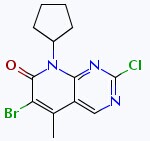 Palbociclib中间体,6-溴-2-氯-8-环戊基-5-甲基-吡啶并[2,3-D]嘧啶-7(8H)-酮