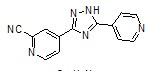 托匹司,Topiroxostat;5-(2-Cyano-4-pyridyl)-3-(4-pyridyl)-1,2,4-triazole; FYX 051
