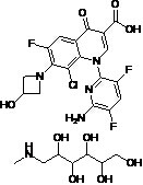 德拉沙星中间体;N-甲基葡萄糖铵盐,Delafloxacin meglumine
