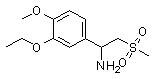 阿普斯特中间体1;3-乙氧基-4-甲氧基-alpha[(甲基磺酰基)甲基]-苯甲胺,3-Ethoxy-4-methoxy-alpha-[(methylsulfonyl)methyl]-benzenemethanamine