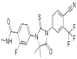 4-[3-[4-氰基-3-(三氟甲基)苯基]-5,5-二甲基-4-氧代-2-硫酮-1-咪唑烷基]-2-氟-N-甲基苯甲酰胺