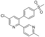 依托考昔,5-氯-6-甲基-3【4-（甲磺酰基）苯基】-2,3-联吡啶
