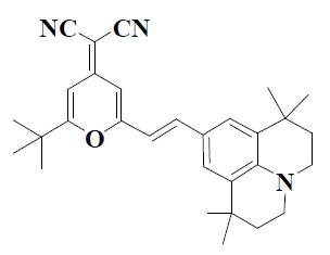 DCJTB (CAS:200052-70-6),Propanedinitrile,[2-(1,1-dimethylethyl)-6-[2-(2,3,6,7-tetrahydro-1,1,7,7-tetramethyl-1H,5H-benzo[ij]quinolizin-9-yl)ethenyl]-4H-pyran-4-ylidene]-