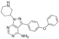 (R)-3-(4-苯氧基苯基)-1-(哌啶-3-基)-1H-吡唑并[3,4-D]嘧啶-4-胺,3-(4-Phenoxy-phenyl)-1-piperidin-3-yl-1H-pyrazolo[3,4-d]pyriMidin-4-ylaMine