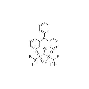 催化剂三苯基膦金(I)双(三氟甲磺酰基)亚胺盐CAS号:866395-16-6