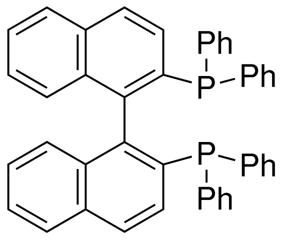 催化剂(±)-2,2’-双-(二苯膦基)-1,1’-联萘CAS号:98327-87-8