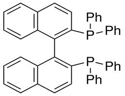 催化剂(±)-2,2’-双-(二苯膦基)-1,1’-联萘CAS号:98327-87-8