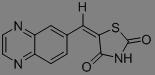 5-(6-喹喔啉亚甲基)-2,4-噻唑啉二酮,5-(6-Quinoxalinylmethylene)-2,4-thiazolidinedione
