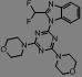 2-(2-二氟甲基苯并咪唑-1-基)-4,6-二吗啉基-1,3,5-三嗪,4,4'-(6-(2-(difluoromethyl)-1H-benzo[d]imidazol-1-yl)-1,3,5-triazine-2,4-diyl)dimorpholine
