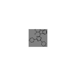 2-(2-二氟甲基苯并咪唑-1-基)-4,6-二吗啉基-1,3,5-三嗪