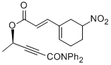 沃拉帕沙中间体,2-Propenoic acid,3-(5-nitro-1-?cyclohexen-1-yl)-,(1R)-4-?(diphenylamino)-1-methyl-4-oxo-2-?butyn-1-yl ester,(2E)-