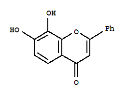 7,8-二羟基黄酮水合物 4H-1-Benzopyran-4-one,7,8-dihydroxy-2-phenyl- (CAS No.38183-03-8),4H-1-Benzopyran-4-one,7,8-dihydroxy-2-phenyl