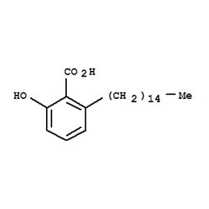 Benzoic acid,2-hydroxy-6-pentadecyl- (CAS No.16611-84-0)