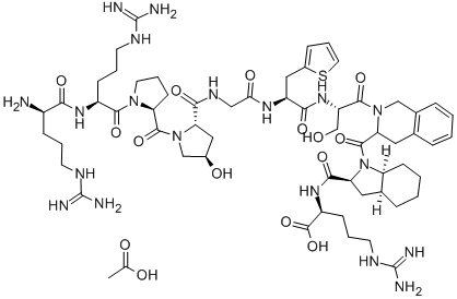 艾替班特；醋酸艾替班特,Icatibant acetate；Icatibant