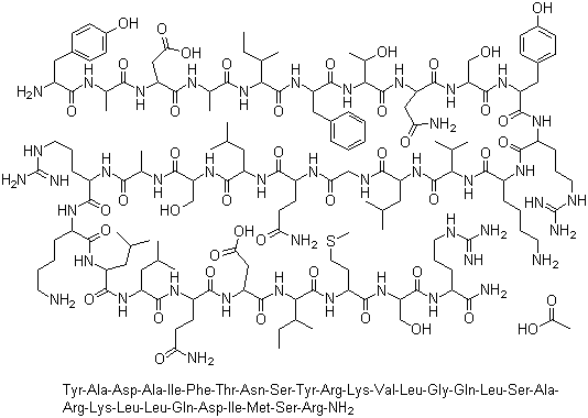 舍莫瑞林；醋酸舍莫瑞林,Sermorelin Acetate；Sermorelin