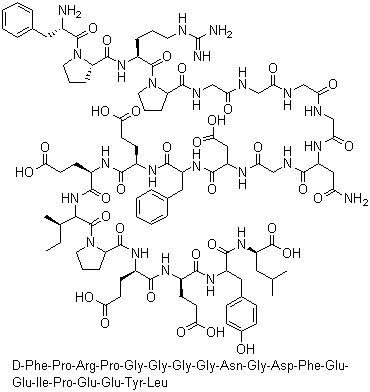 比伐盧定；醋酸比伐盧定,Bivalirudin TFA；Bivalirudin