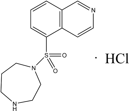 盐酸法舒地,Fasudil hydrochloride