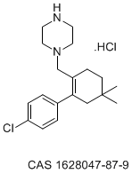 Abt-199中间体,1-((4’-chloro-5,5-demethyl-3,4,5,6-tetrahydro-[1,1’-biphenyl-2yl]methyl)piperazine dihydrochloride