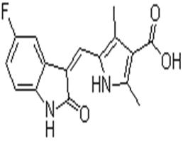5-((Z)-(5-氟-2-氧代吲哚烷-3-亚基)甲基)-2,4-二甲基-1H-吡咯-3-羧