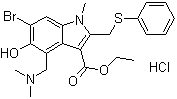 阿比朵尔,Arbidol hydrochloride