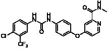 索拉非尼碱,2-Pyridinecarboxamide,4-[4-[[[[4-chloro-3-(trifluoromethyl)phenyl]amino]carbonyl]amino]phenoxy]-N-methyl