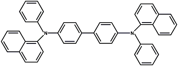 NPB,N,N’-Bis-[(1-naphthalenyl)-N,N’-bis-phenyl]-(1,1’-biphenyl)-4,4’-diamine