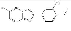 6-氯-2-（4-乙基-3-硝基苯基）咪唑[1，2-b]哒嗪,6-chloro-2-(4-ethyl-3-nitrophenyl)imidazo[1,2-b]pyridazine