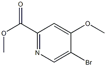 5-溴-4-甲氧基吡啶甲酸甲酯,methyl 5-bromo-4-methoxypyridine-2-carboxylate