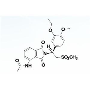 S)-2-[1-(3-乙氧基-4-甲氧基苯基)-2-甲磺酰基乙基]-4-乙酰基氨基异吲哚啉-1,3-二酮