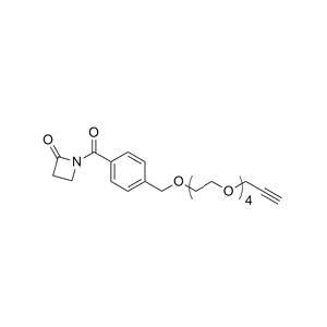 1-(4-(2,5,8,11,14-Pentaoxaheptadec-16-yn-1-yl)benzoyl)azetidin-2-one