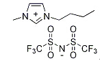 1-丁基-3-甲基咪唑双（三氟甲烷磺酰）亚胺盐,1-butyl-3-methylimidazolium bis((trifluoromethyl)sulfonyl)imide