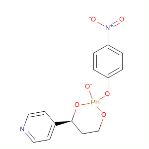 吡啶,Pyridine,4-[(2R,4S)-2-(4-nitrophenoxy)-2-oxido-1,3,2-dioxaphosphorinan-4-yl]-