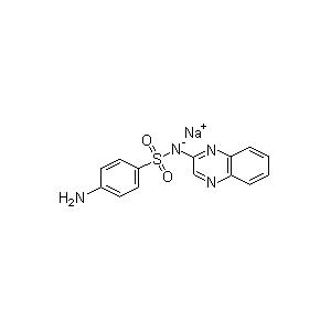 磺胺喹啉钠  Sulfaquinoxaline sodium  967-80-6