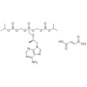 富马酸泰诺福韦酯  Tenofovir disoproxil fumarate  202138-50-9