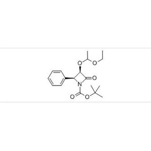 (3R,4S)-3-(1-乙氧乙氧基)-2-氧-4-苯基-吖丁啶羧酸叔丁基酯