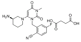 琥珀酸曲格列汀,Trelagliptin (succinate)