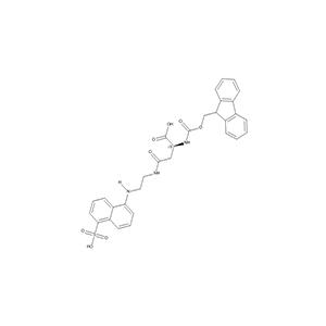 N2-[芴甲氧羰基]-N-[2-[(5-磺基-1-萘基)氨基]乙基]-L-天冬氨酰胺