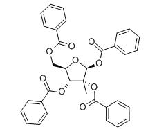1,2,3,5-Tetra-O-benzoyl-2-C-methyl-beta-D-ribofuranose,1,2,3,5-Tetra-O-benzoyl-2-C-methyl-beta-D-ribofuranose